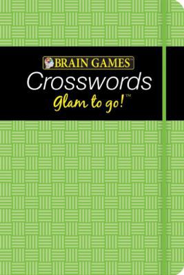 Brain Games Crosswords Glam to Go 1605539953 Book Cover