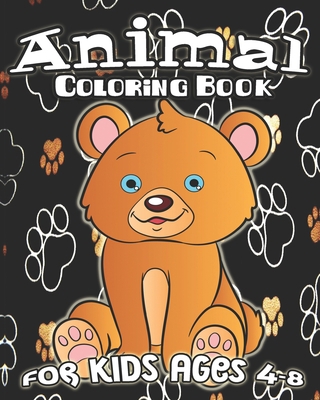 Animal Coloring Book For Kids Ages 4-8: Fun Ani... 1697998844 Book Cover