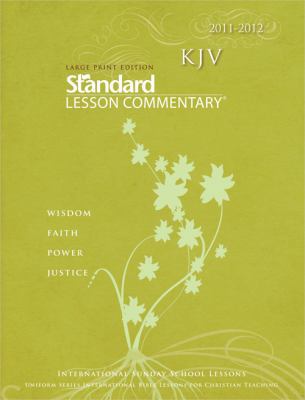 KJV Standard Lesson Commentary, Volume 59 [Large Print] 0784723877 Book Cover