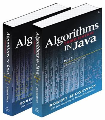 Algorithms in Java: Parts 1-4; Part 5 0201775786 Book Cover