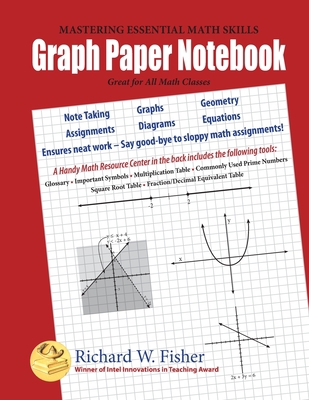 Graph Paper Notebook: Great for All Math Classes 173350186X Book Cover