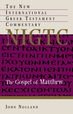 The Gospel of Matthew 0802823890 Book Cover