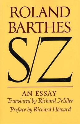 S/Z: An Essay B005X4AKBM Book Cover