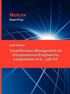 Exam Prep for Small Business Management: An Ent... 1428870830 Book Cover