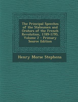 The Principal Speeches of the Statesmen and Ora... 1287999832 Book Cover