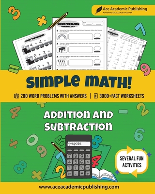 Simple Math: Addition and Subtraction Workbook 1962517187 Book Cover