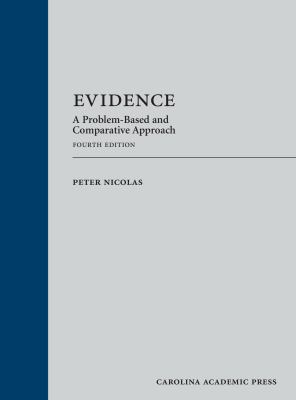 Evidence: A Problem-Based and Comparative Approach 1531004032 Book Cover