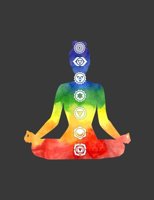 Reiki Lined Journal:The Seven Chakra Yoga Design Blank College Ruled Notebook Inspirational & Motivational journal gift for Reiki Master Practitioner ... buddhism 8.5 x 11 120 pages: Monthly Calendar