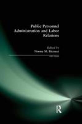 Public Personnel Administration and Labor Relat... 0765616793 Book Cover