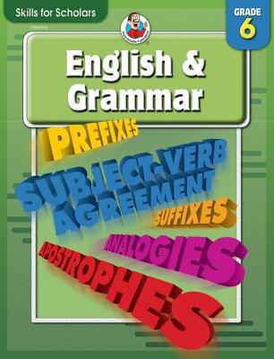 English & Grammar, Grade 6 0769649866 Book Cover