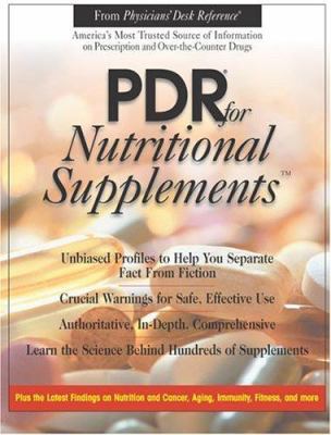 PDR for Nutritional Supplements 1563633647 Book Cover