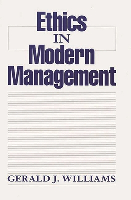 Ethics in Modern Management 0899307078 Book Cover