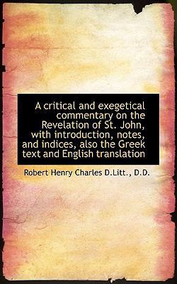 A Critical and Exegetical Commentary on the Rev... 1117078957 Book Cover