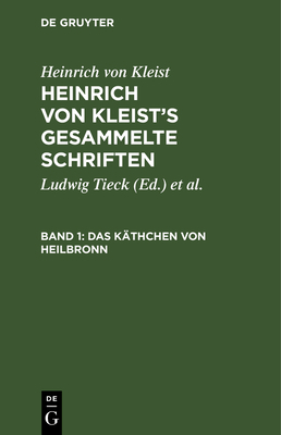 Das Käthchen Von Heilbronn [German] 3112664450 Book Cover