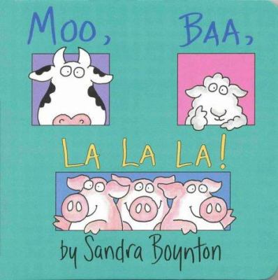 Moo, Baa, La La La 0689861133 Book Cover
