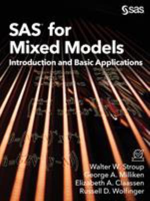 SAS for Mixed Models: Introduction and Basic Ap... 163526135X Book Cover