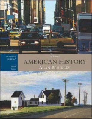 American History: A Survey, Volume 2: Since 186... 0073331635 Book Cover