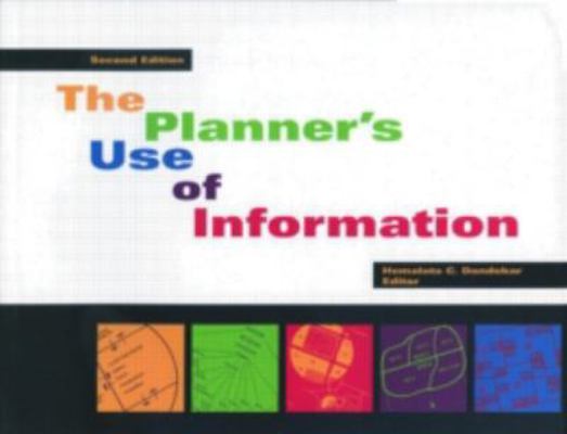 The Planner's Use of Information 1884829724 Book Cover