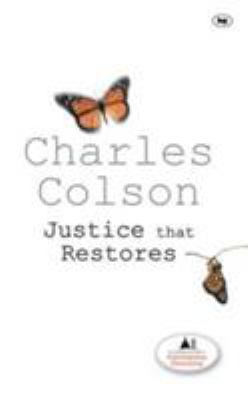 Justice That Restores 0851115373 Book Cover