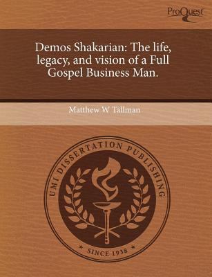 Demos Shakarian: The Life 1244018333 Book Cover