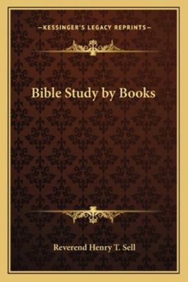 Bible Study by Books 1162801476 Book Cover