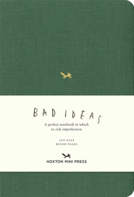 A Notebook for Bad Ideas (Medium / Green / Line... 1917719299 Book Cover