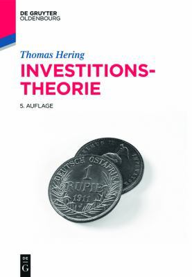 Investitionstheorie [German] 3110528843 Book Cover