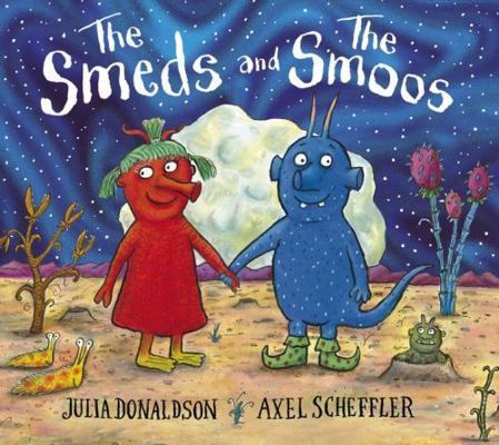 The Smeds and the Smoos foiled edition PB 0702322210 Book Cover