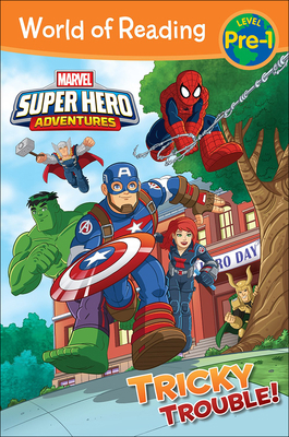 Super Hero Adventures: Tricky Trouble! 0606395083 Book Cover