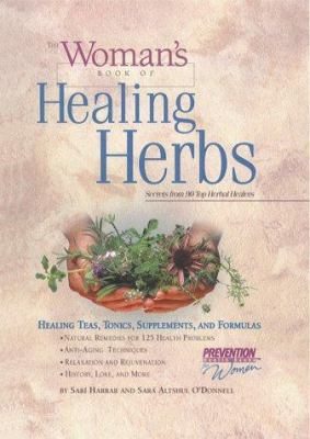 The Woman's Book of Healing Herbs: Healing Teas... 0875965105 Book Cover