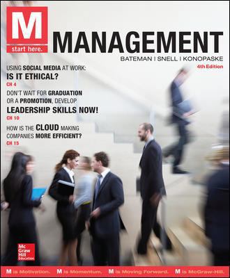 M: Management 0077862597 Book Cover