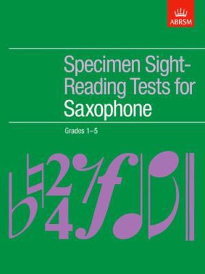 Specimen Sight-Reading Tests for Saxophone 1854728415 Book Cover