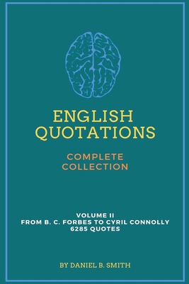 English Quotations Complete Collection: Volume II B0BPWVPJFP Book Cover