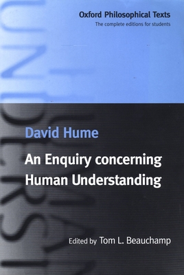 An Enquiry Concerning Human Understanding 0198752482 Book Cover