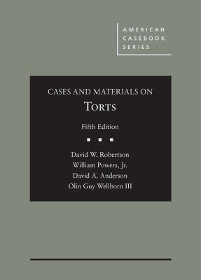 Cases and Materials on Torts (American Casebook... 1634608674 Book Cover