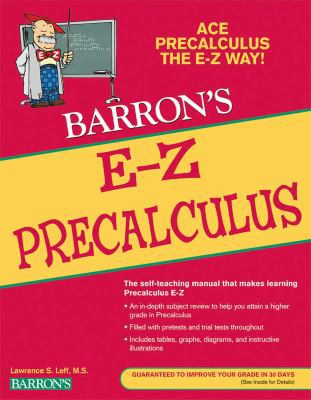 Barron's E-Z Precalculus 0764144650 Book Cover