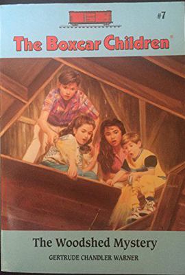 The Woodshed Mystery (The Boxcar Children, Book 7) 0590426931 Book Cover