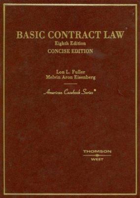 Basic Contract Law, Concise Edition 031417172X Book Cover