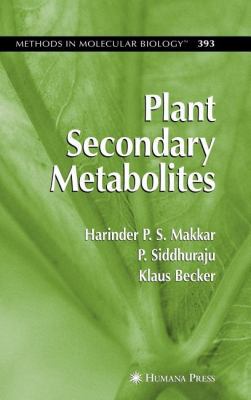 Plant Secondary Metabolites 1588299937 Book Cover