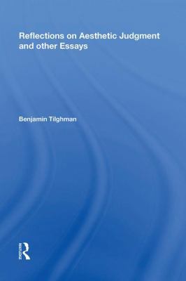 Reflections on Aesthetic Judgment and other Essays 0815391374 Book Cover