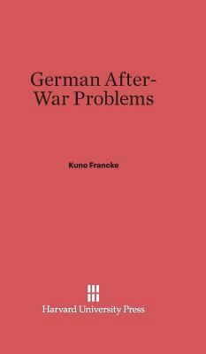 German After-War Problems 0674281977 Book Cover