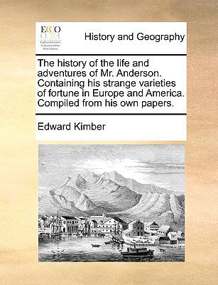 The History of the Life and Adventures of Mr. A... 1170761941 Book Cover