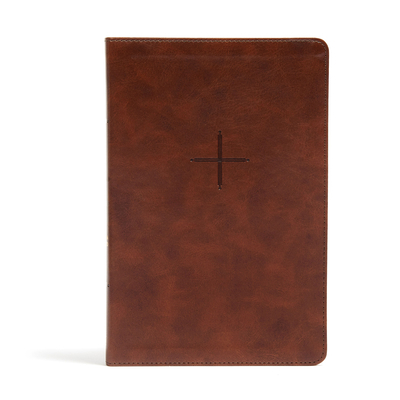 CSB Every Day with Jesus Daily Bible, Brown Lea... 1087729300 Book Cover