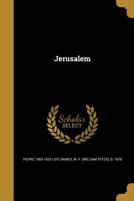 Jerusalem 1371250278 Book Cover