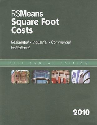 RS Means Square Foot Costs 2010 0876298293 Book Cover
