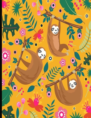 This Is My Super Cute Sloth Puzzle Book: Orange... B083XTK3L8 Book Cover