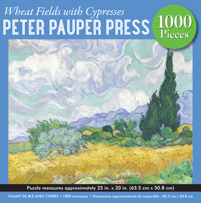Wheat Fields with Cypresses 1000-Piece Jigsaw P... 1441342028 Book Cover