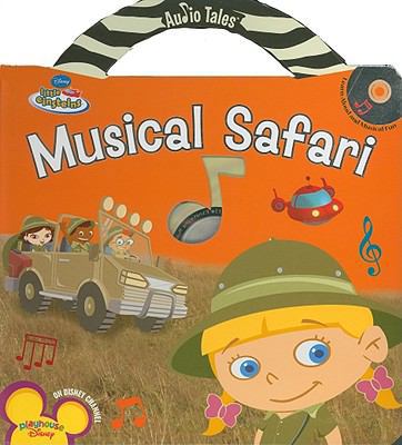 Little Einsteins: Musical Safari [With CD (Audio)] 159069774X Book Cover