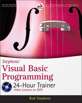 Stephens' Visual Basic Programming 24-Hour Trai... 0470943351 Book Cover
