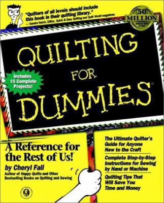 Quilting for Dummies? 0764551183 Book Cover